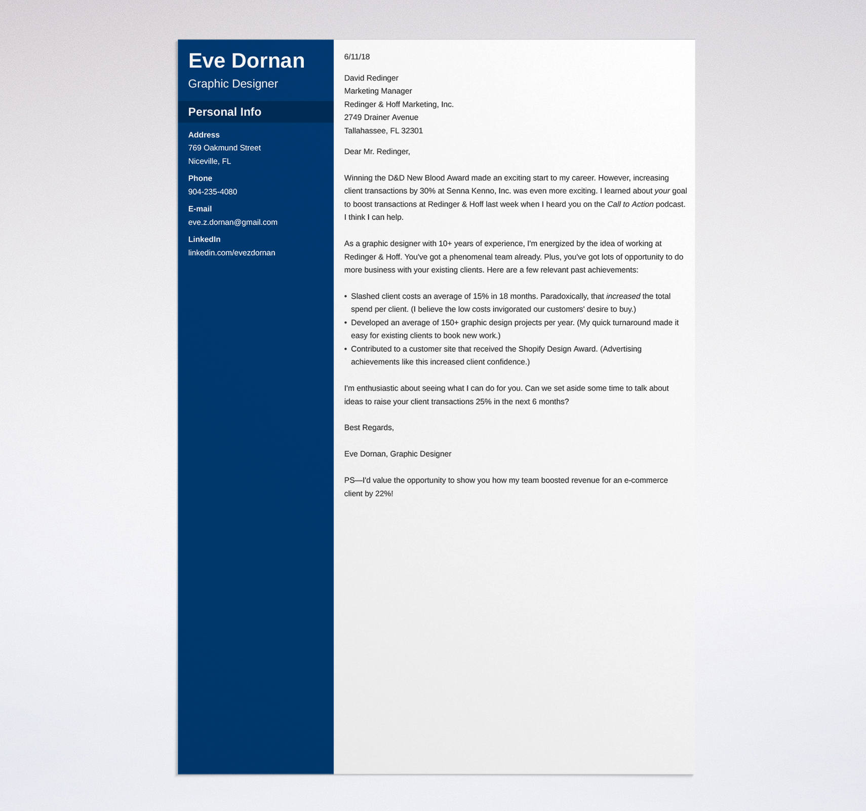 Free Cover Letter Examples for Jobs: 10+ Best Samples ...