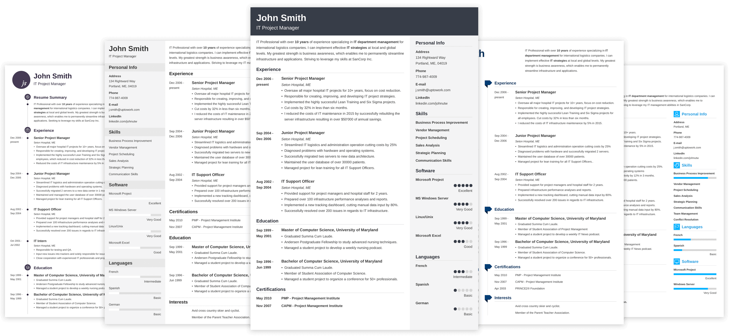 CV Maker Online Professional CV Templates Make Your CV In 5 Mins 