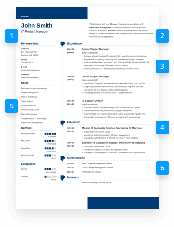 150 Best Cv Examples For 2019 Sample Curriculum Vitae For Any Job