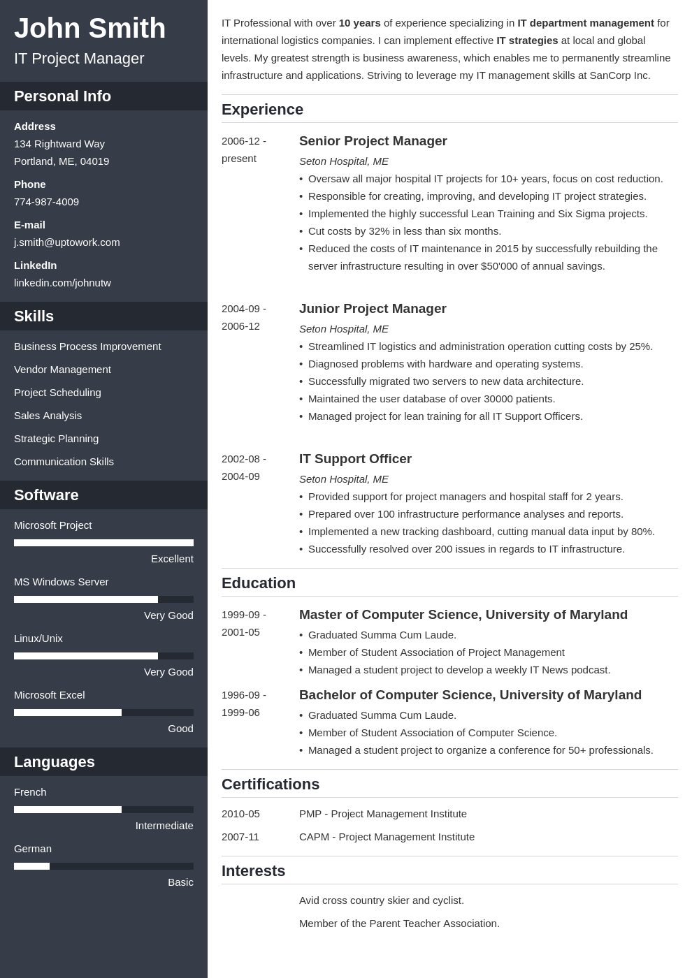 cv maker resume