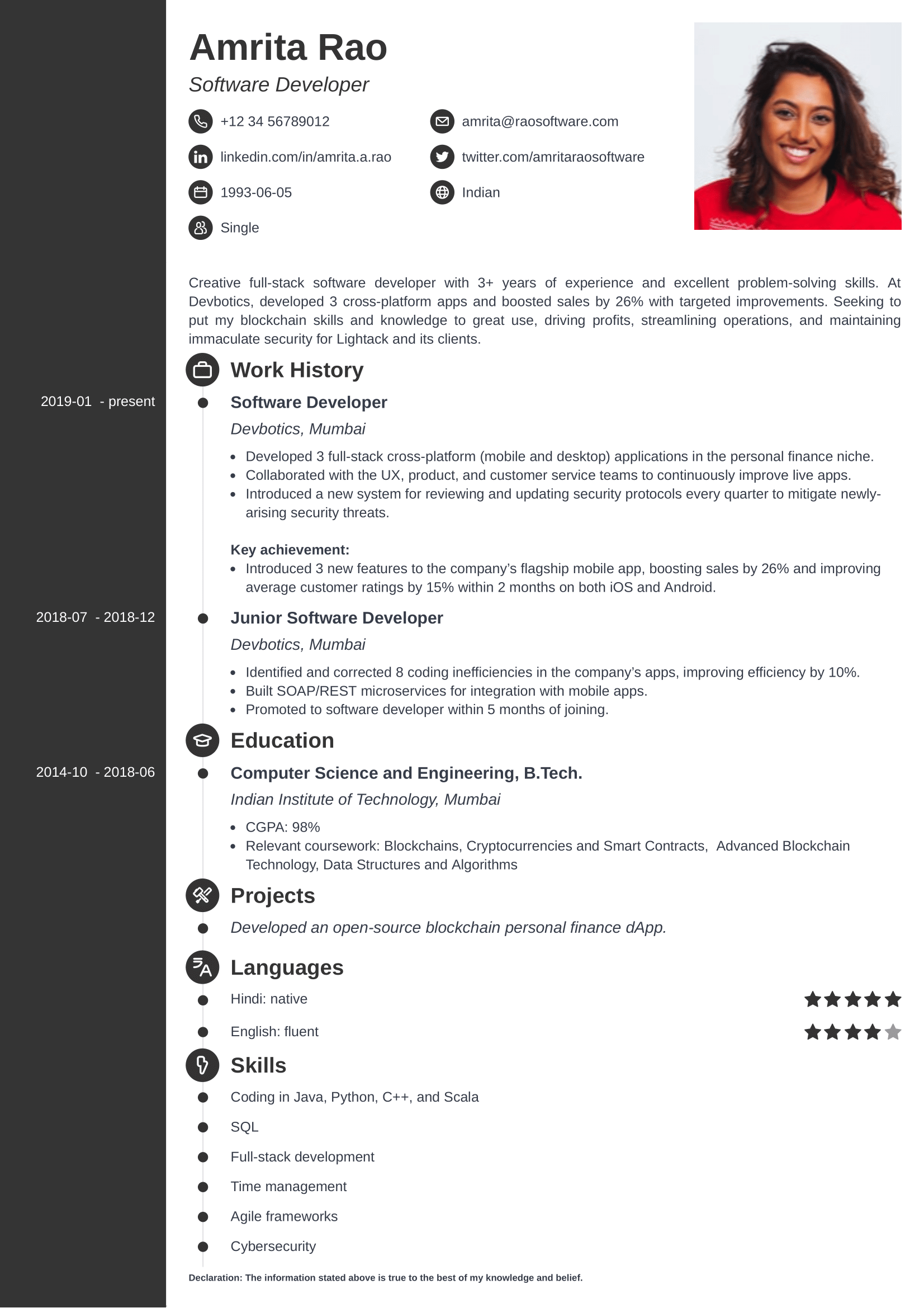 Free Online CV Maker: Create a Successful CV In Our App