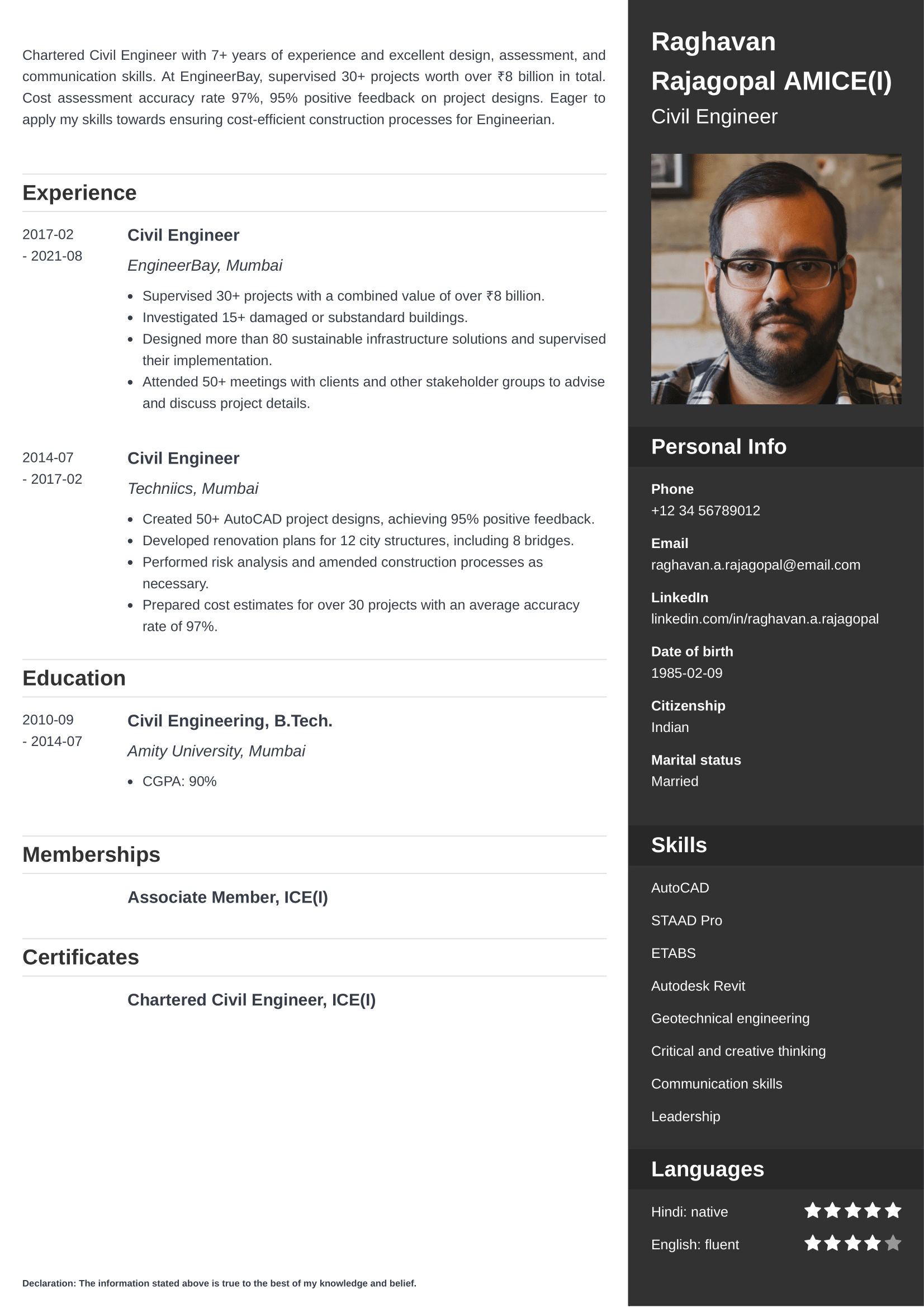 Free Online CV Maker: Create a Successful CV In Our App