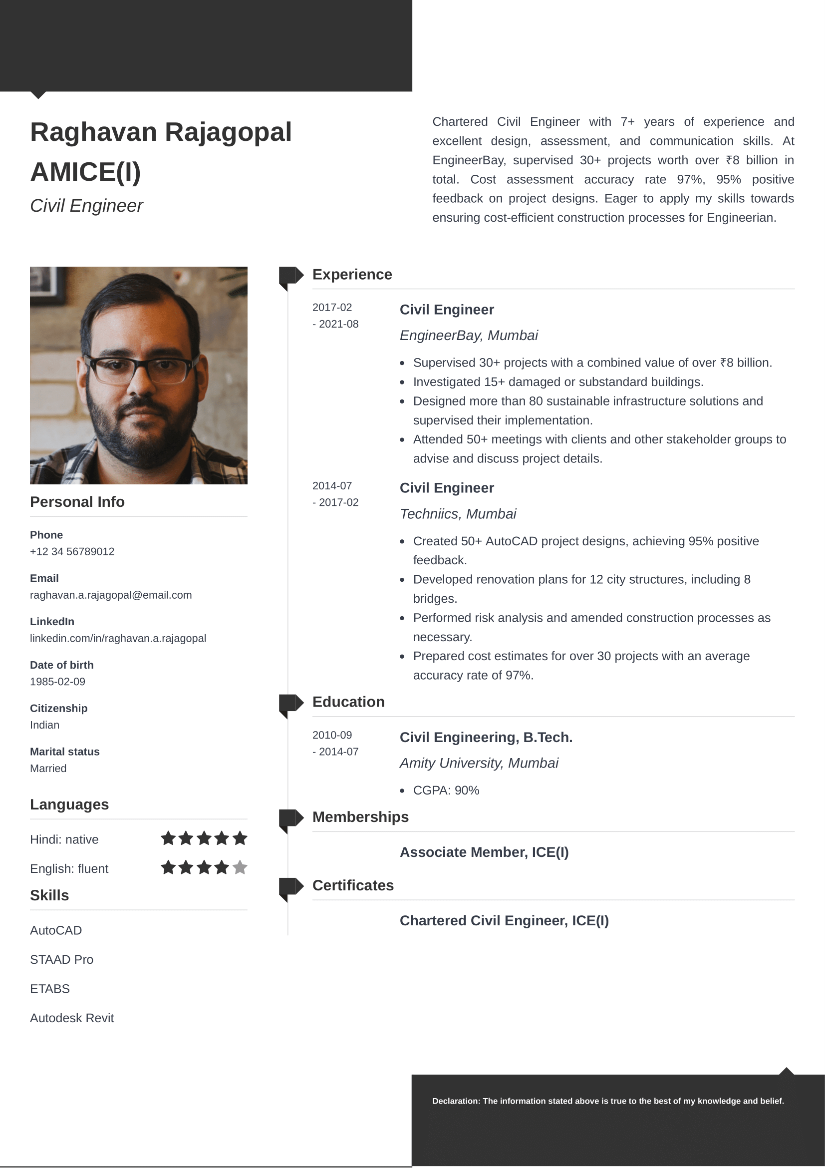 Free Online CV Maker: Create a Successful CV In Our App