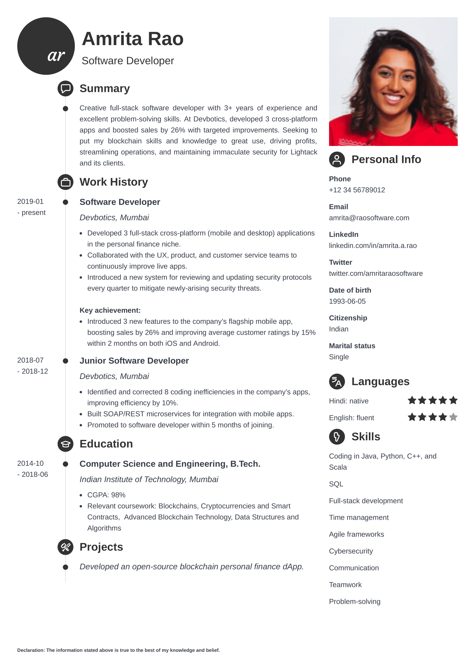 Free Online CV Maker: Create a Successful CV In Our App