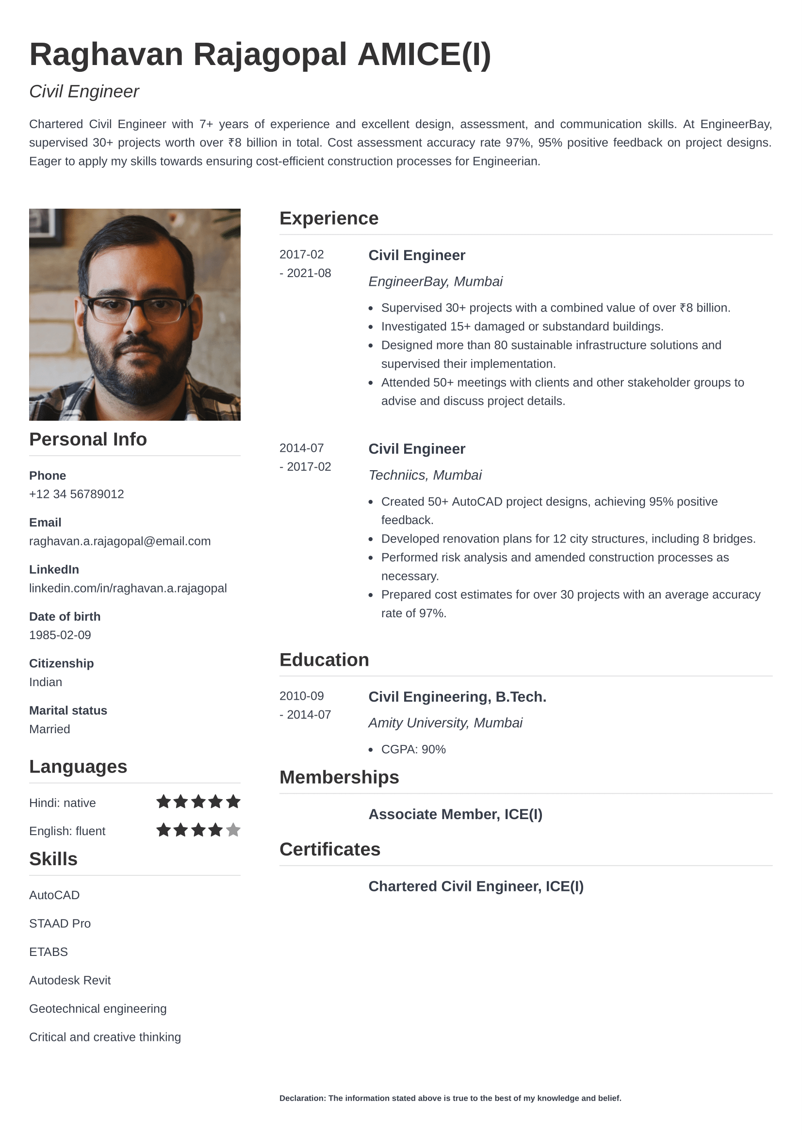 Free Online CV Maker: Create a Successful CV In Our App