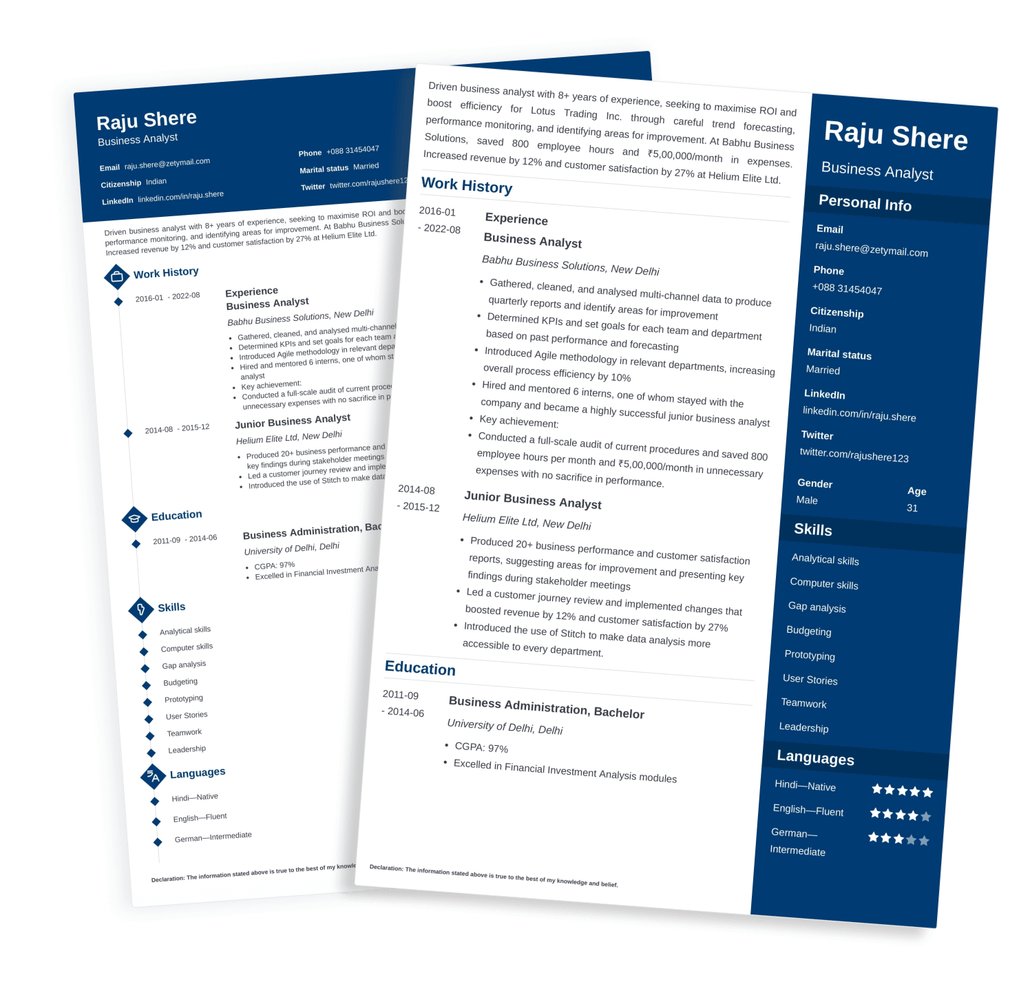 resume maker pro