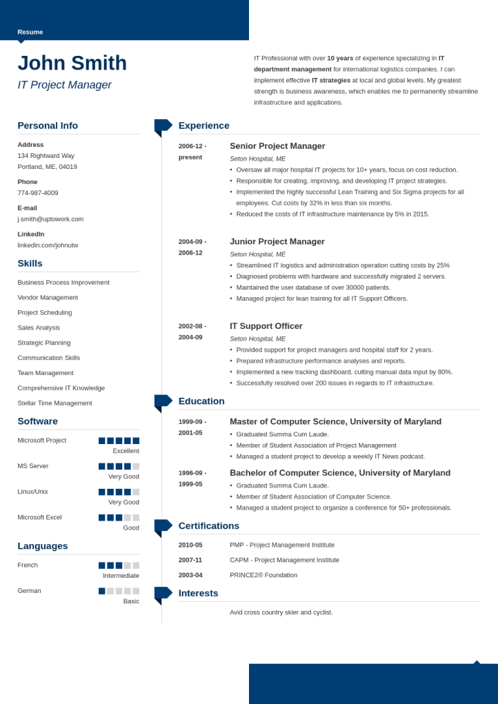 resume-builder-template-modern