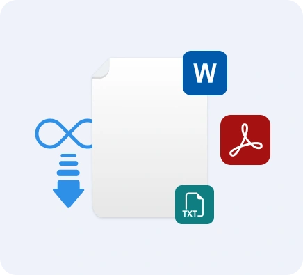 Unlimited downloads