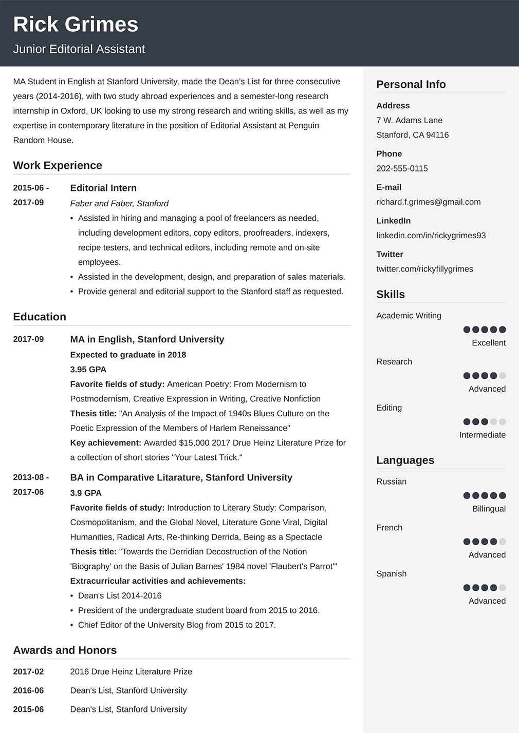 500+ Resume Examples & Writing Guides for Any Job in 2023