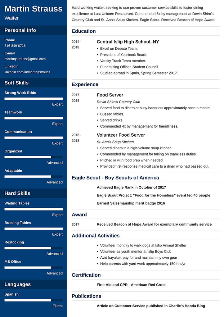 Free Resume Examples for any Job (2024-ready)