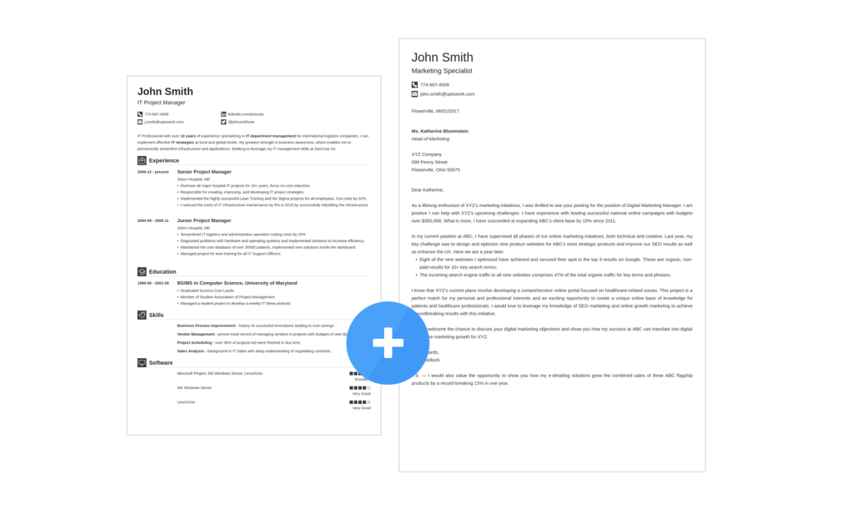 zety resume cover letter