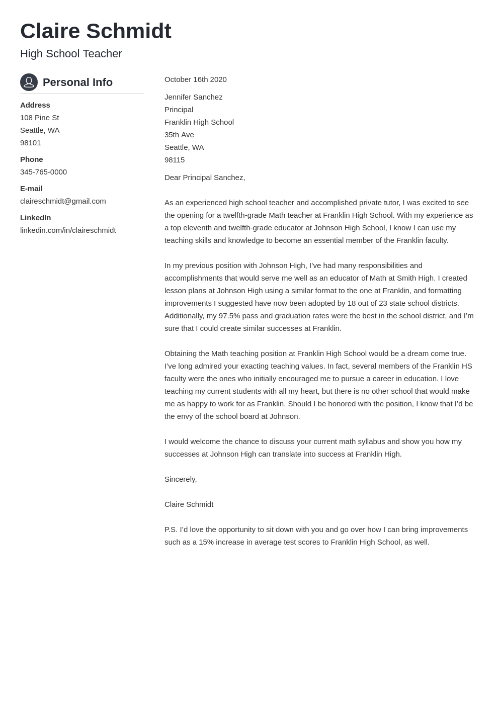 pay to write math cover letter