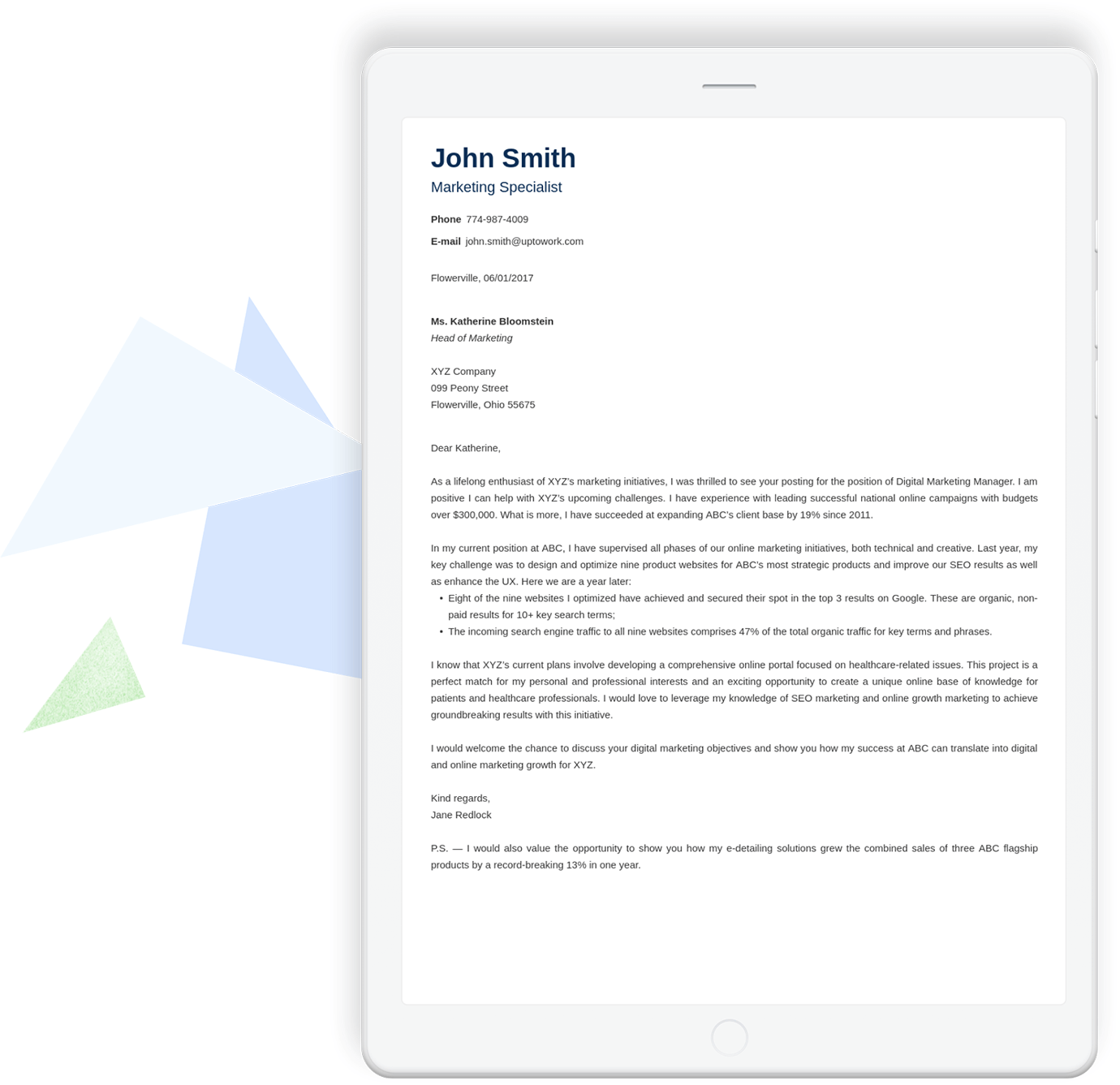 cover letter template nz seek