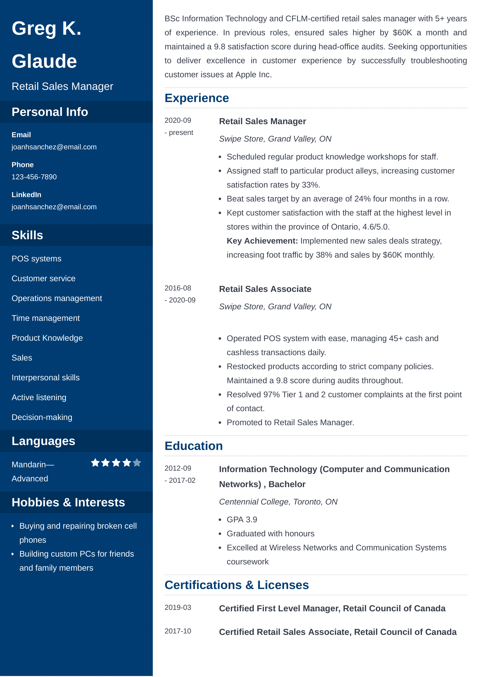 18 Professional CV Templates to Download in PDF or Word