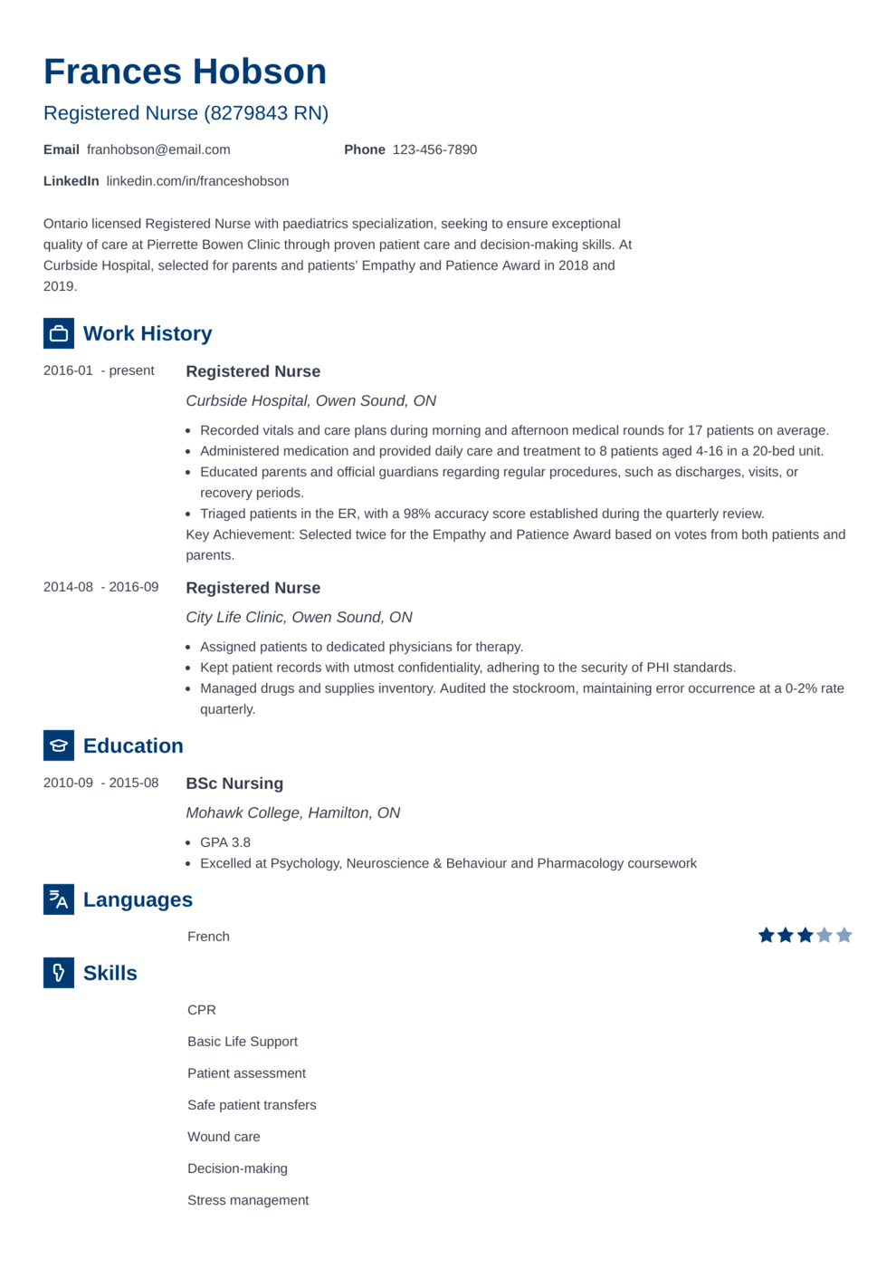 18 Professional Resume Templates to Edit for Free & Download