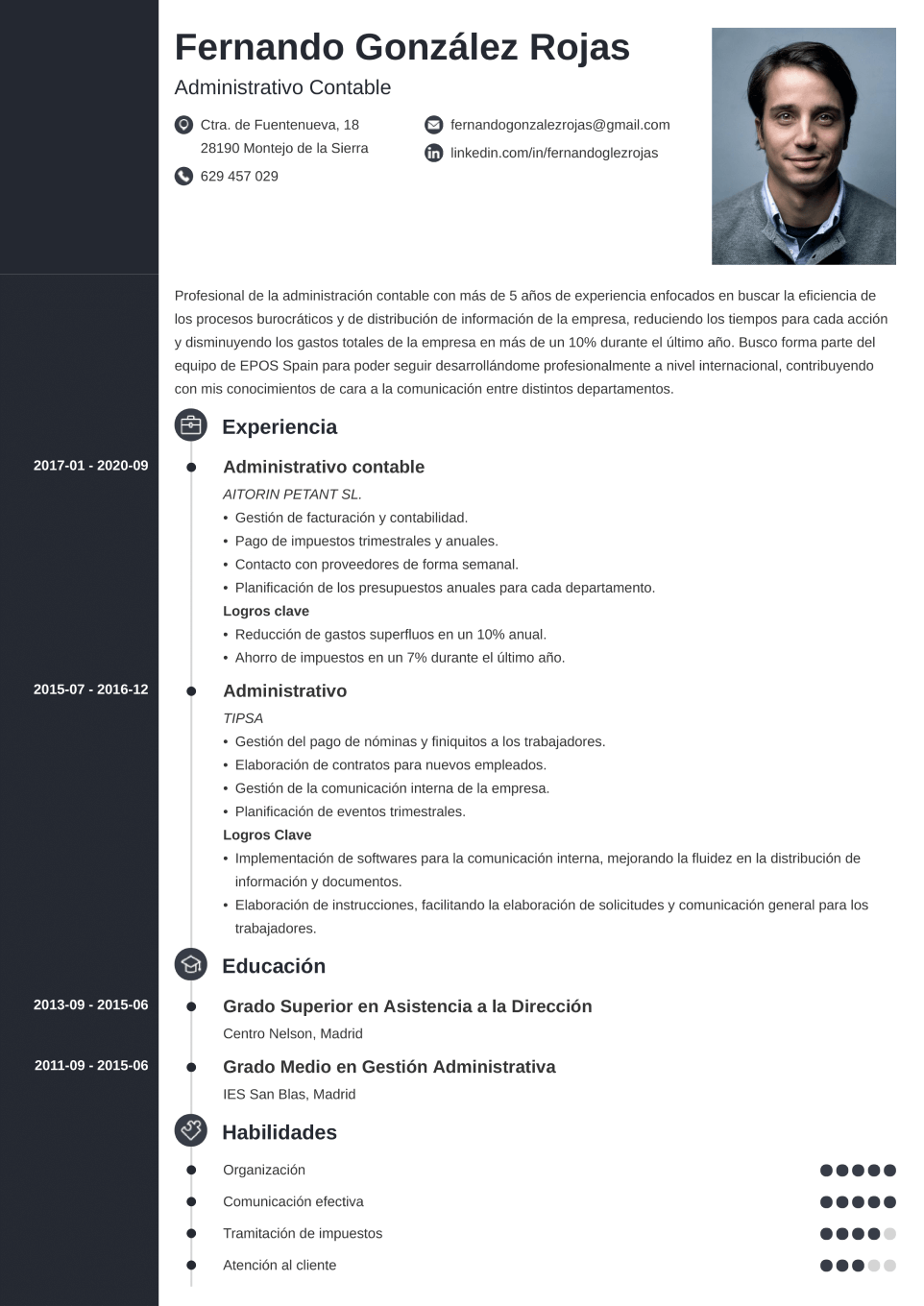 Plantillas de Curriculum Vitae 21 Modelos