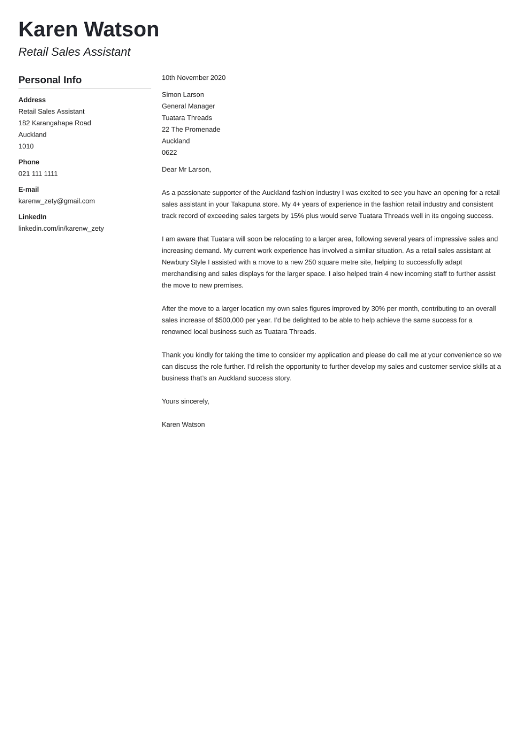 download cover letter template for word