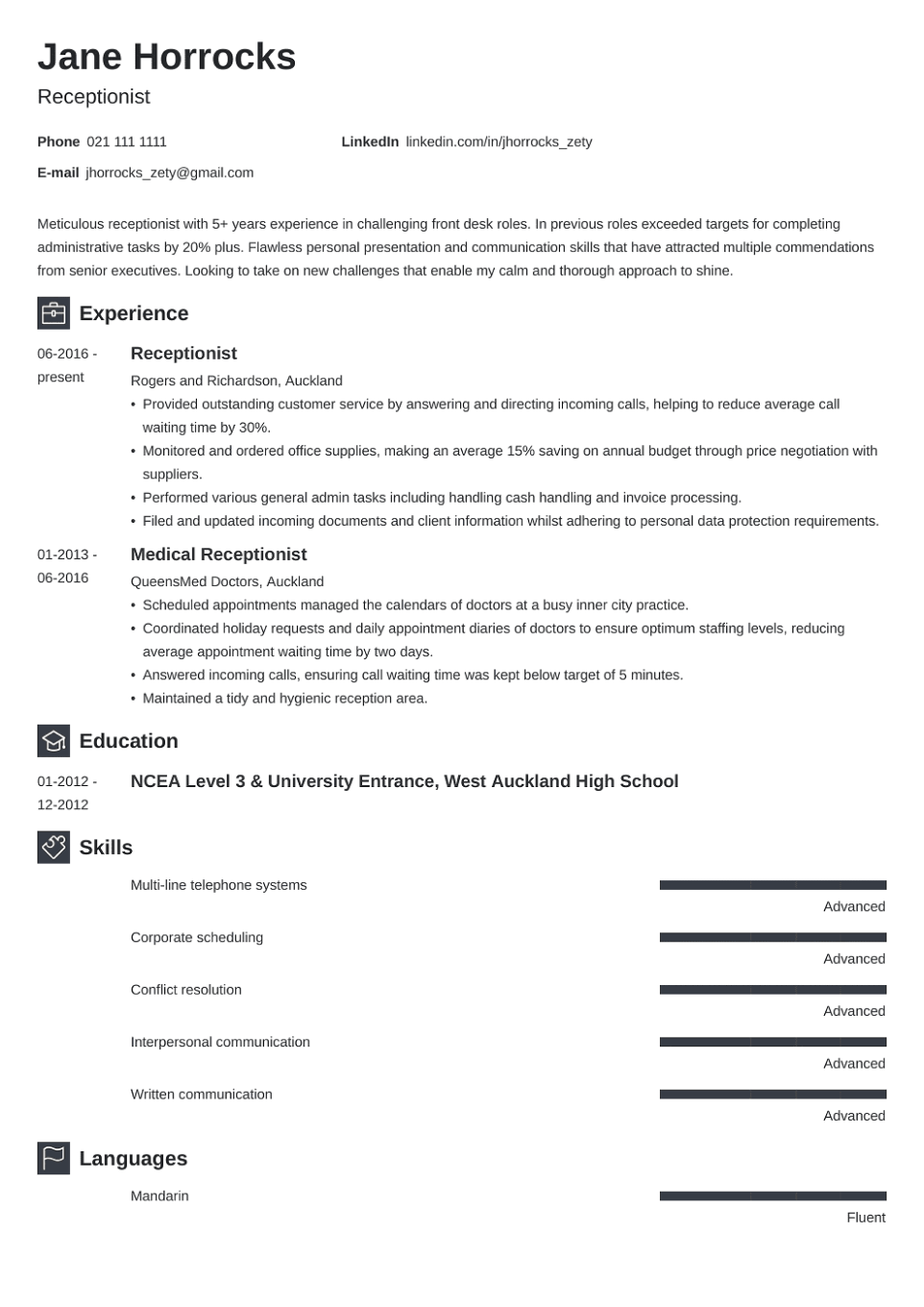 18 Professional CV Templates For NZ to Fill In & Download