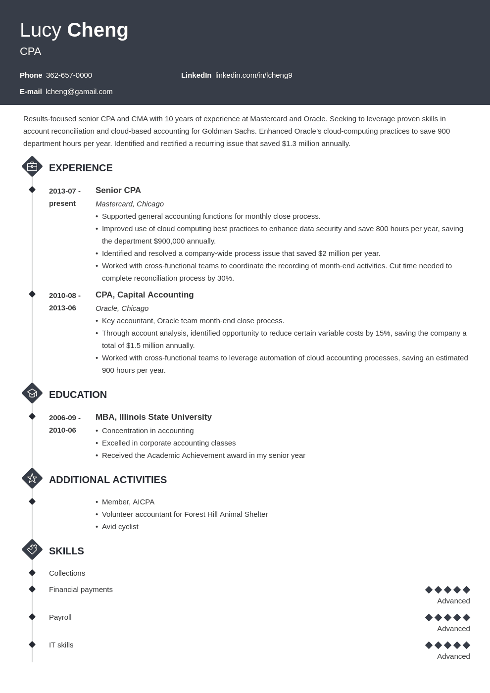 resume builder with download