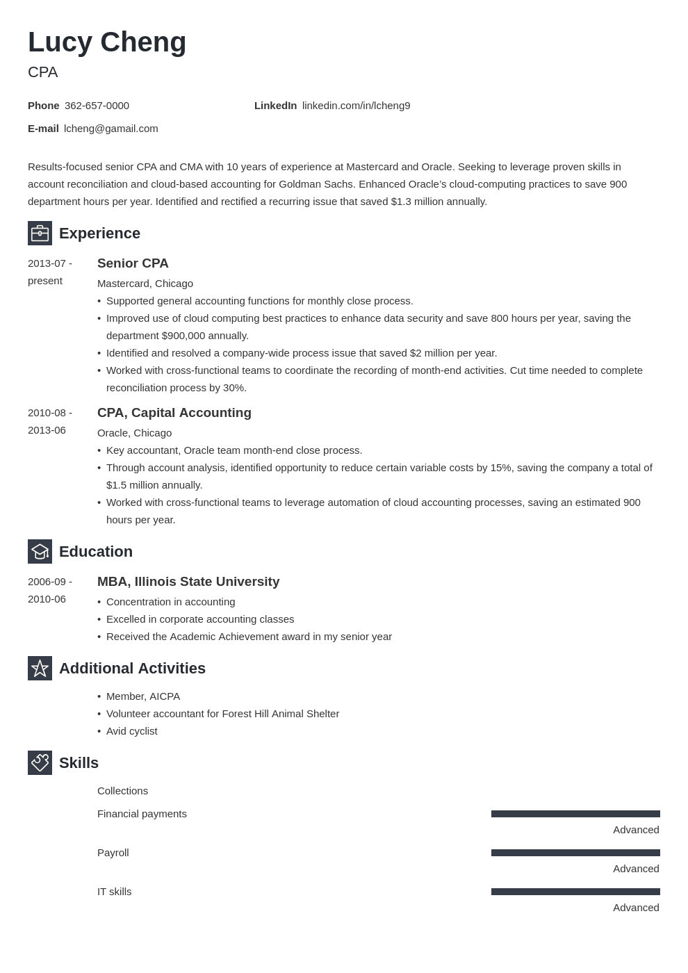 simple online resume maker