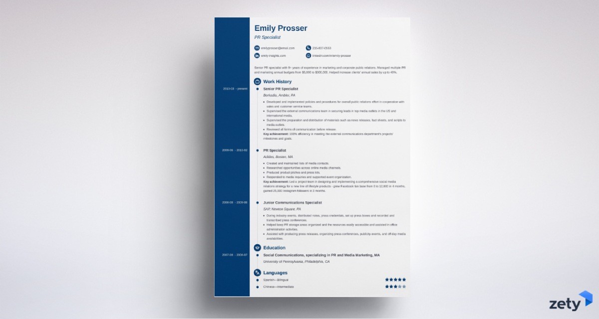 resume templates concept