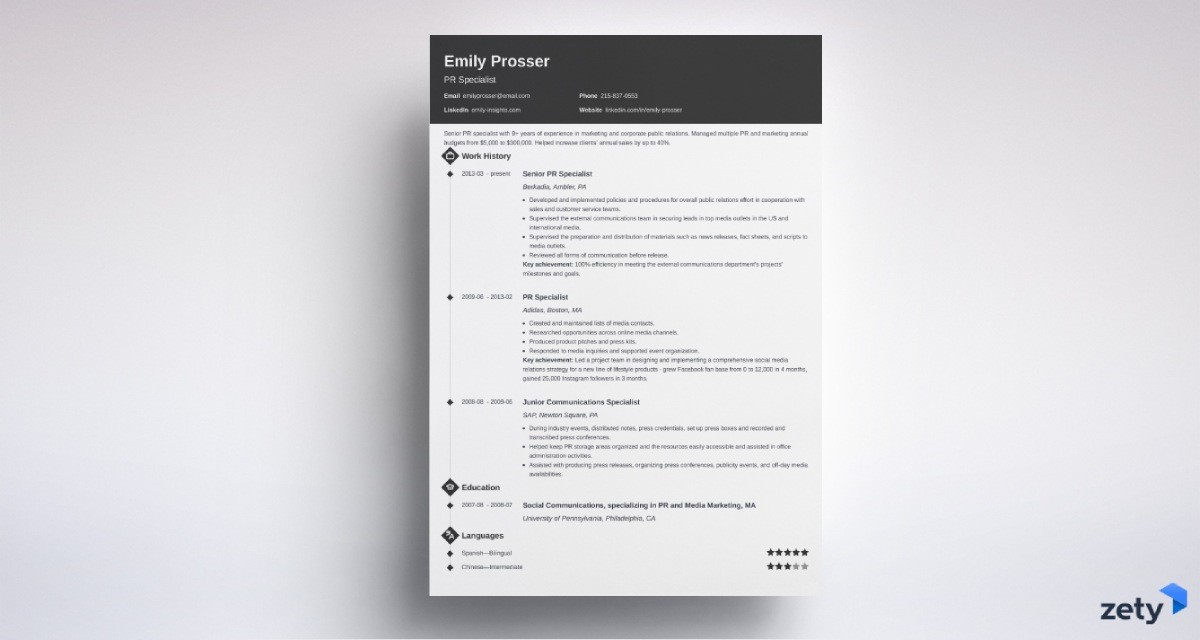 Google Docs RESUME TEMPLATE. CV Template Free. Professional 