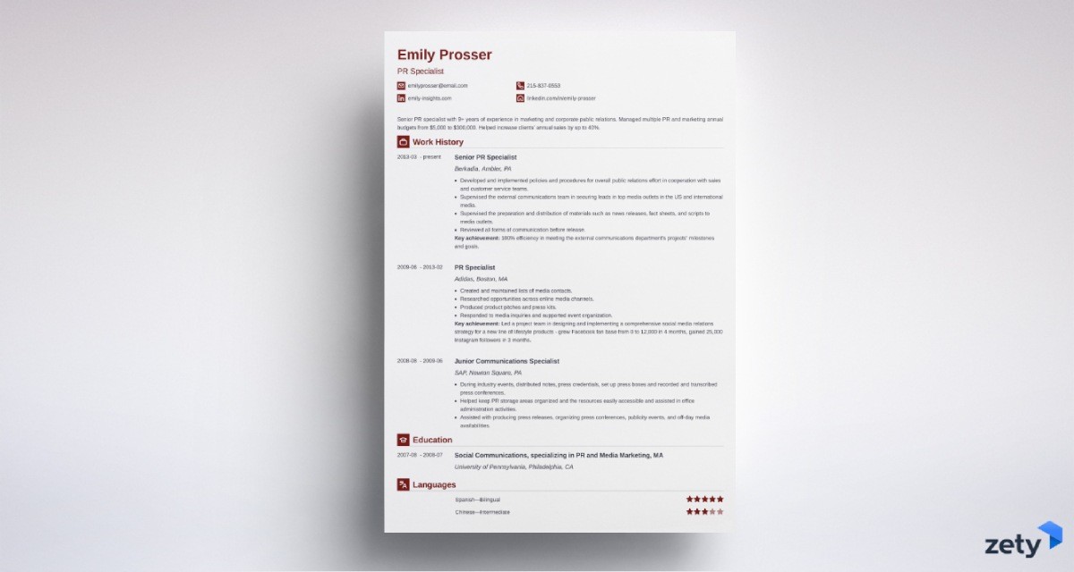 resume templates iconic