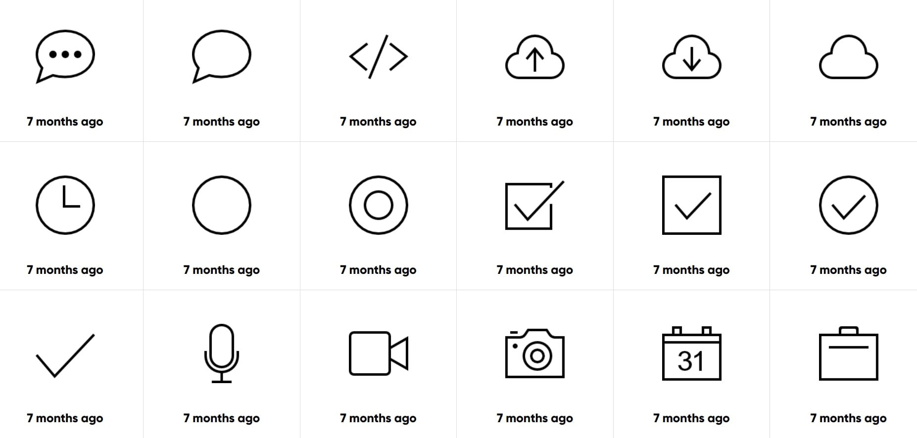 resume icons linkedin