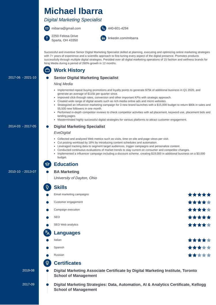 15+ Unique Resume Templates to Download & Use Now