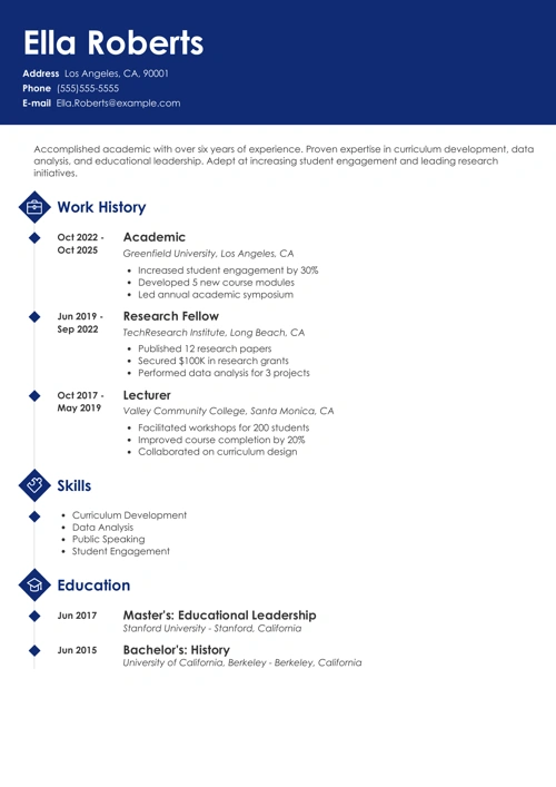 sample cover letter example