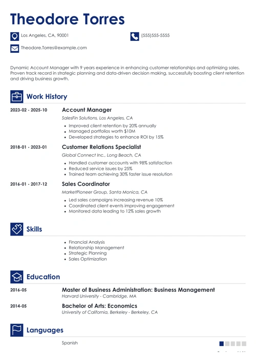 sample cover letter example