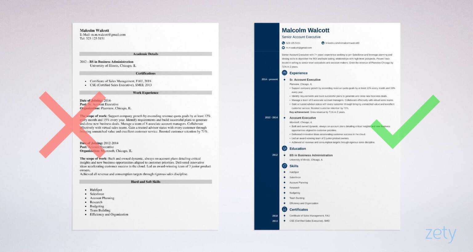 Account Executive Resume Sample (20+ Best Examples)