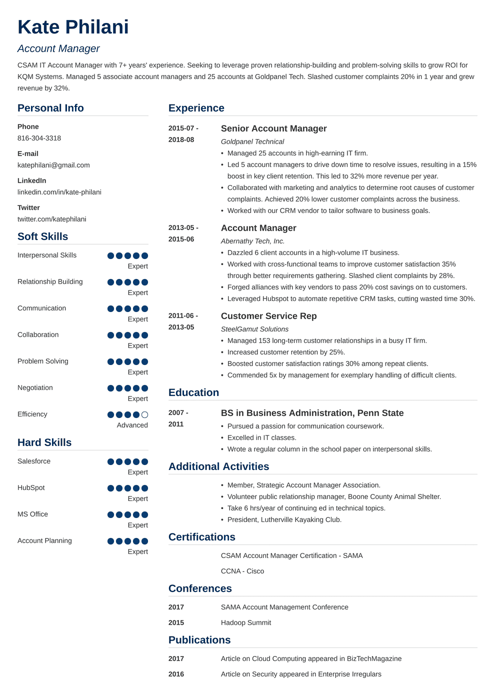 Key Account Manager Responsibilities Resume / Modele Cv Manager Commercial / Key accounts manager responsibilities provide you an overview of this profession and the skills and educational requirements of a person who would like a key accounts manager is actually a person who plays several roles on a given day.