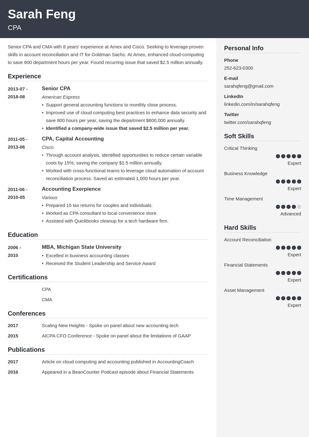 accounting resume example template cubic