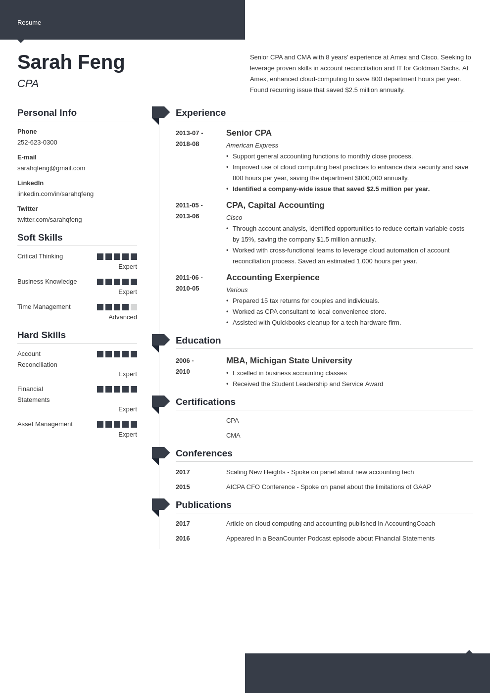 accounting resume example template modern