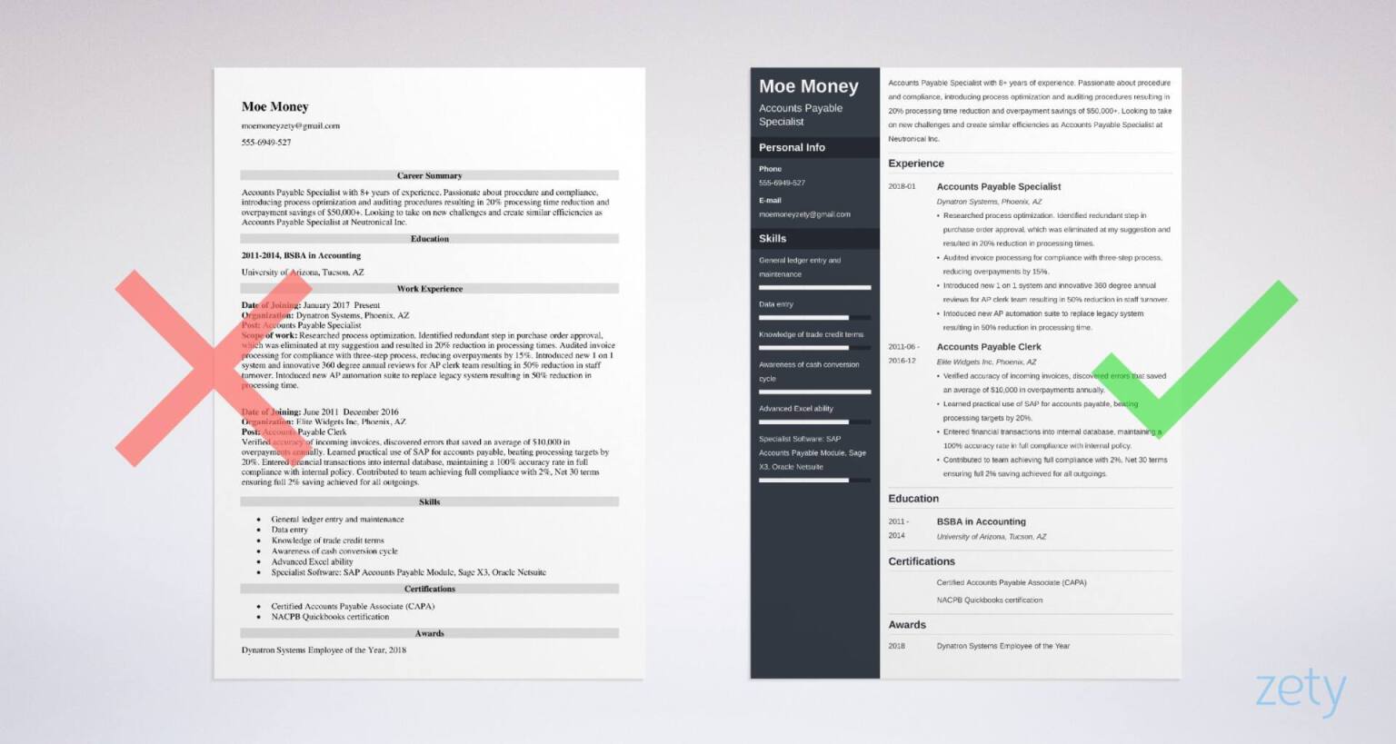 Accounts Payable Resume Examples Writing Guide 2024   Accounts Payable Resume Example 