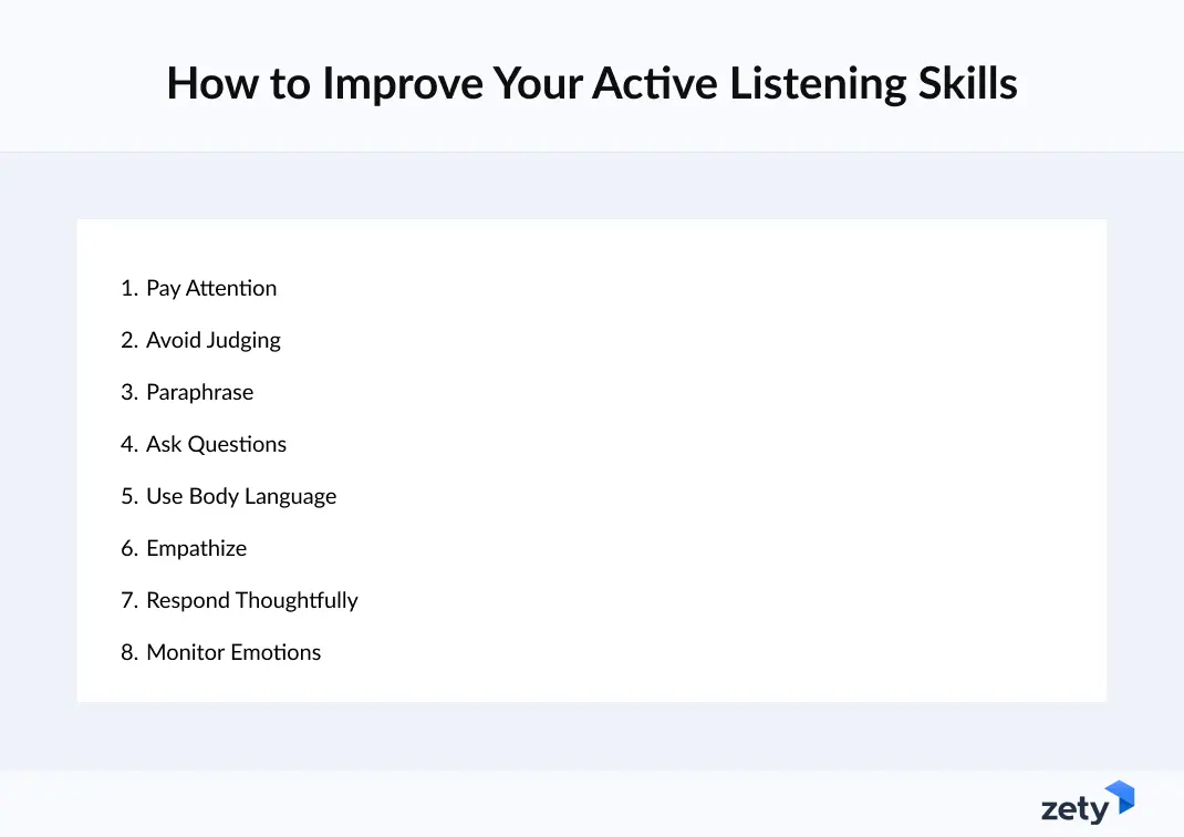 How to improve  your Active Listening Skills