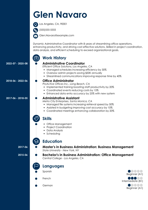 sample resume example