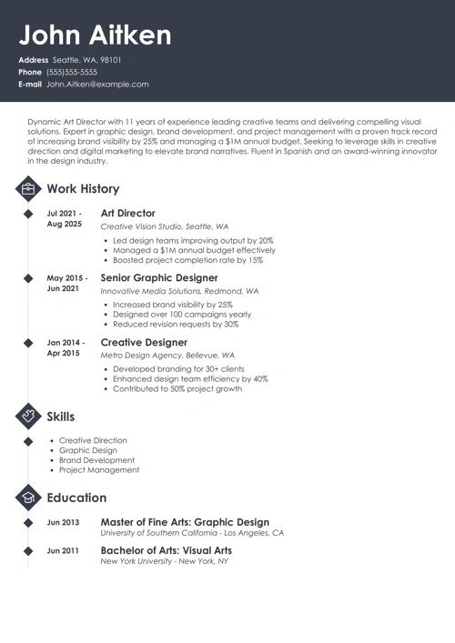 sample resume example