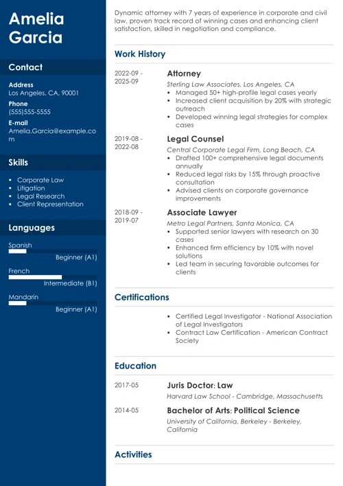 sample cover letter example