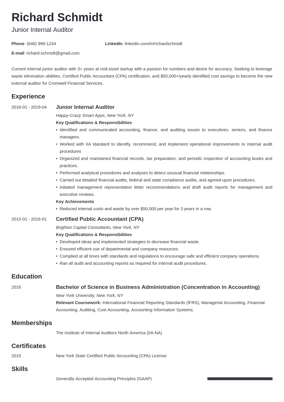 Resume Template For Internal Position from cdn-images.zety.com