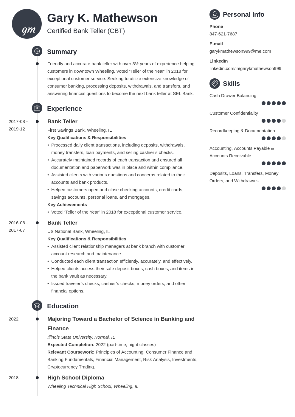 bank teller resume template primo