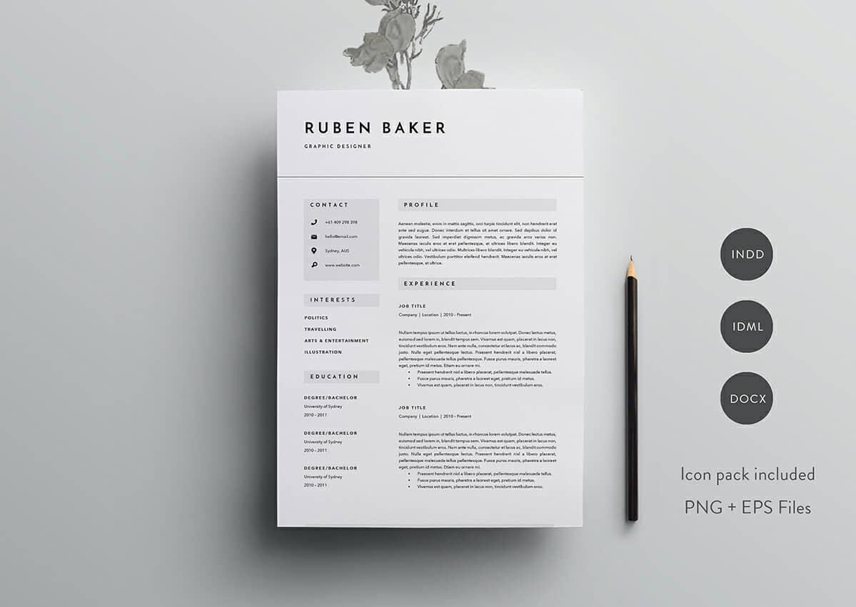 Basic Resume Templates (15+ Examples to Download & Use Now)