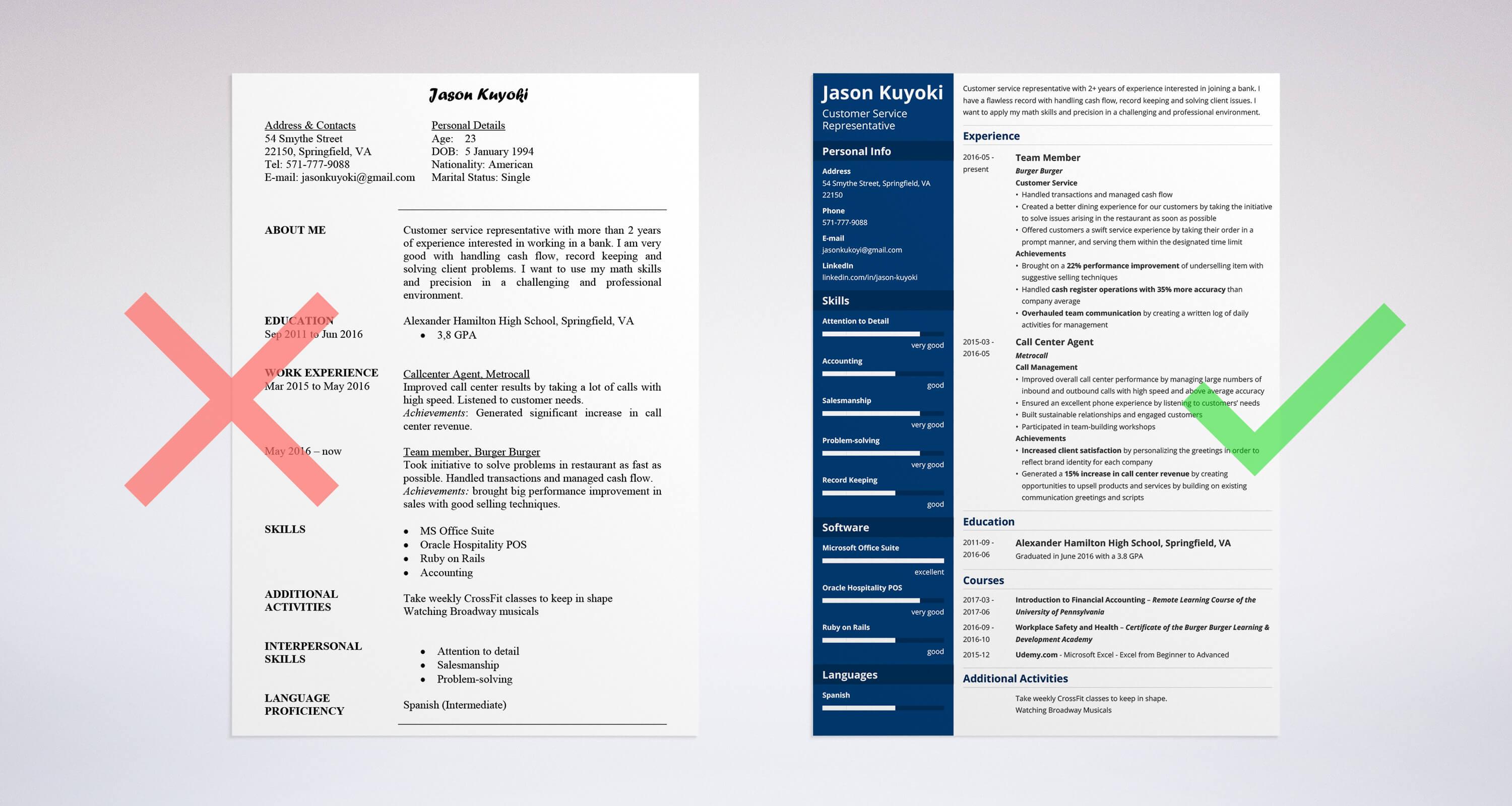 Bank Teller Resume Examples & Job Description (+No Experience)