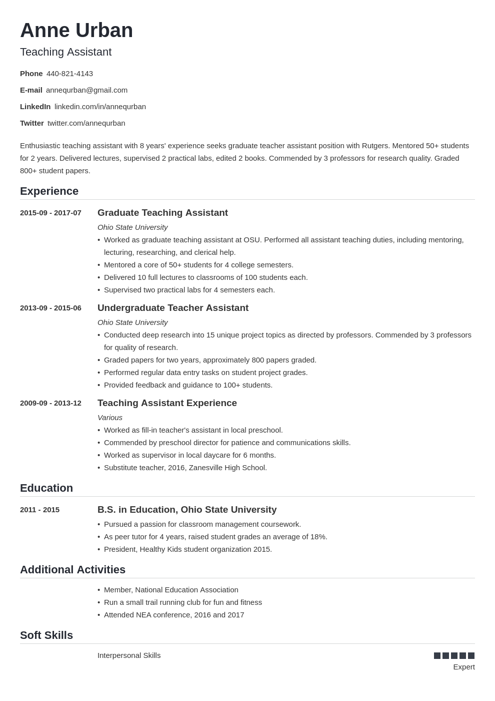 Good Formal Fonts   Best Fonts For Resume Template Nanica 