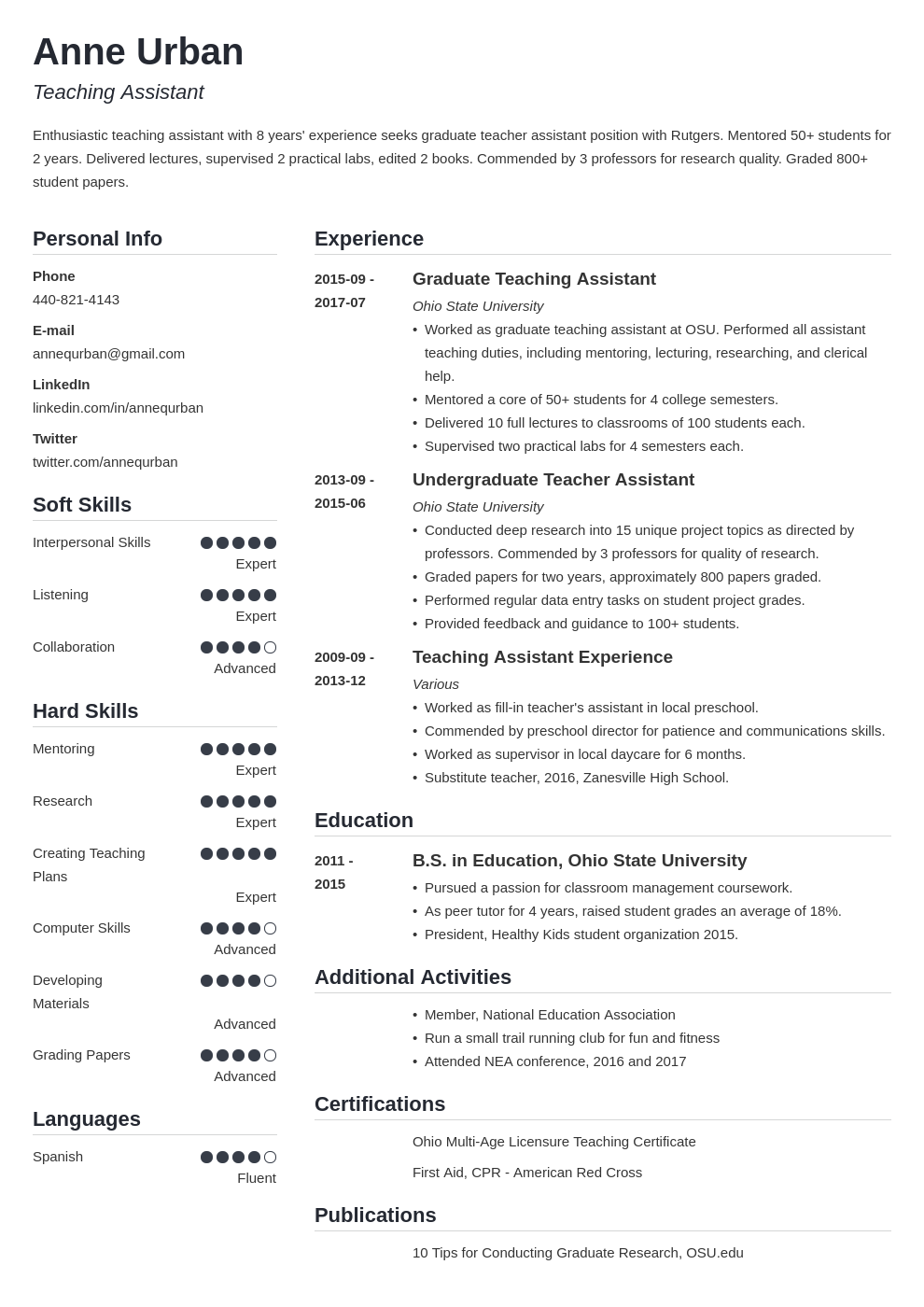 Best Resume Fonts for 2024 Size, Style, List & Guide