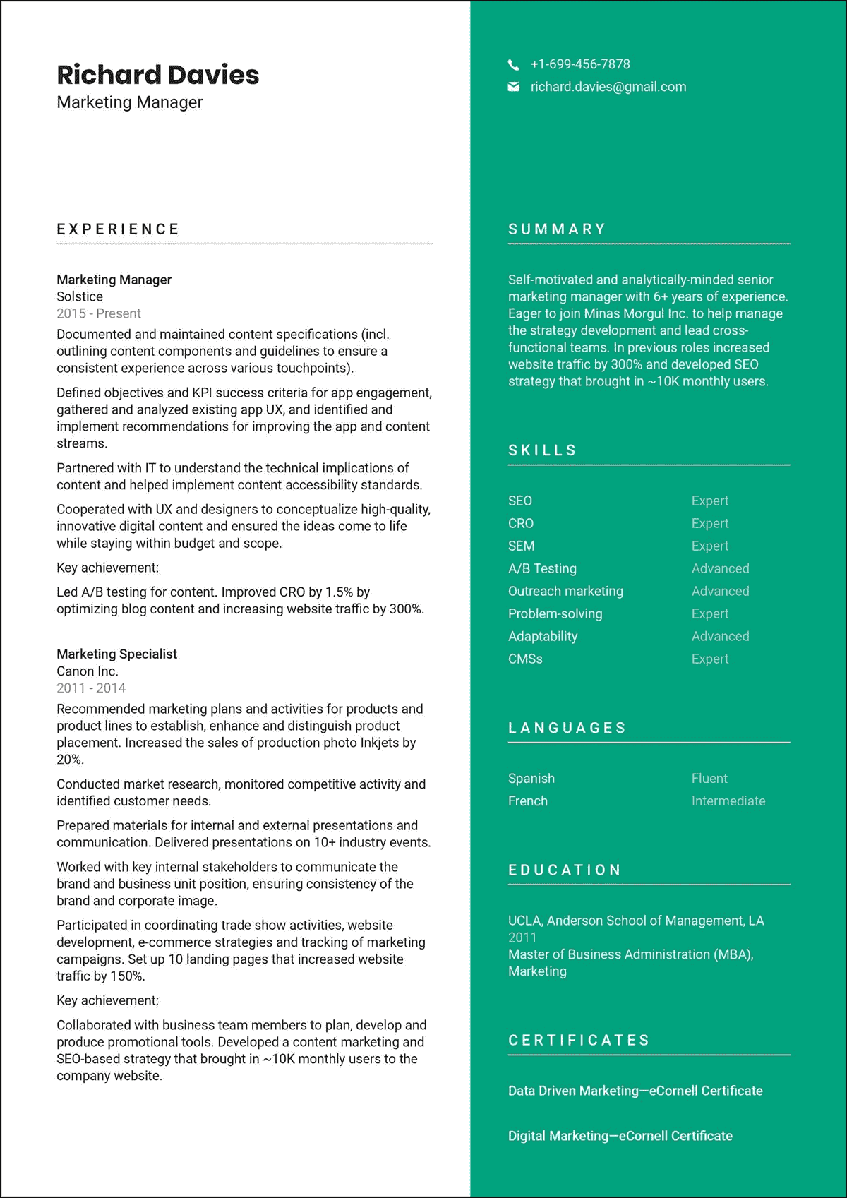 10 Best Resume Builders in 2024 List + Templates