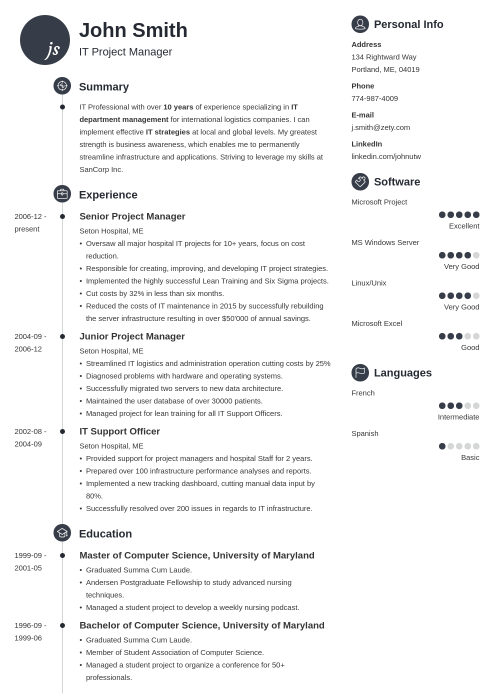 Best Resume Templates In 2024 10 Picks To Use Now   Best Resume Templates Template Primo 