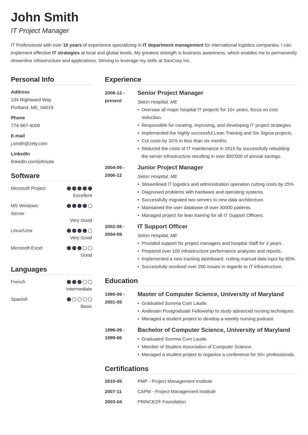 free best resume template download