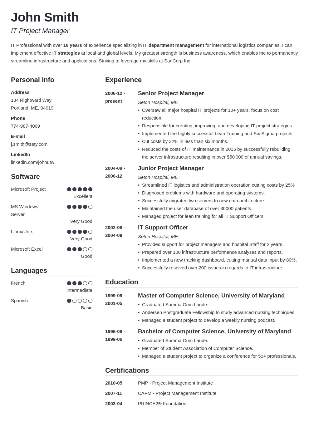 top resume templates download